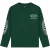 Malelions Junior Relaxed Lifestyle Longsleeve T-Shirt | Racing Green