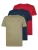 Petrol Industries Heren T-shirts 3-Pack – Ronde Hals – Korte Mouw – Katoen – Regular Fit – Multipack van 3 stuks – –