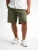 Petrol Industries – Heren Plus Size Chino Short met Riem Waveview – Groen