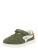 KangaROOS Sneakers ‘Inko’  olijfgroen / oranje / wit