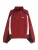 Bershka Tussenjas  donkerrood / zwart / wit