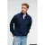 Sweatshirt met halve rits en relaxed fit
