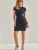 Bianco Lucci Gebreide jurk  navy