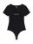 GUESS JEANS Shirt body  zwart / wit