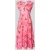 milano italy Midi-jurk in allover-look met V-hals