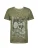 STOCKERPOINT Klederdracht shirt ‘Bruno’  taupe / olijfgroen / wit