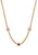 faina Ketting  goud / rosa / rood