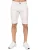 Enzo | Heren Slim Fit Stretch Chino Shorts – Wit