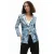 Desigual regular blazer blauw