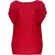Gestreepte glanzende jersey eivormige top – zachte rayonmix