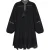 Dreimaster Jurk Dames zwart