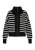 DreiMaster Maritim Gebreid vest  zwart / wolwit