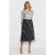 Rich & Royal Printed Tulle Skirt Midnight Blue