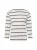 Marie Lund Shirt  ecru / chocoladebruin / mokka