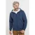 Mountain Warehouse Heren Dalton Borg gevoerde Full Zip Hoodie (Marine)