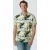 No Excess Shirt Short Sleeve Resort Collar Allover Printed Cement