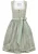 STOCKERPOINT Dirndl ‘Grace’  crème / ecru / olijfgroen / lichtgroen