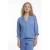 Rino & Pelle half sleeve top with v-neck kamar.7002621 washed blue