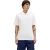 Jack And Jones Herenpoloshirt met korte mouwen, gestructureerde stof en ritssluiting bij de hals (Wit)
