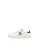 Scalpers Sneakers laag ‘Ford’  lichtbeige / donkergroen / zwart / offwhite