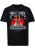 Mister Tee Shirt ‘Mad Days In Brooklyn’  opaal / rood / zwart / wit