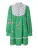Imily Bela Jurk  lichtgrijs / fuchsia / wit
