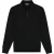 Malelions Men Knitted Longsleeve Polo | Black