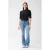 Shoeby high waist flared jeans medium blue denim