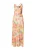 VIERVIER Jurk ‘Elaine’  geel / oranje / pink