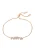 faina Armband  goud / transparant