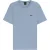 Boss Heren Regular Crew Neck Korte Mouwen Polo Shirt (Blauw)