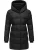 Ragwear Wintermantel ‘Niara’  zwart