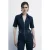 Patrizia Pepe Denim jumpsuit met korte mouwen