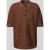 Wood Wood Relaxed fit poloshirt in gebreide look