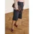 Manfield – Dames – Donkerbruine lakleren sandalen met hak –