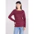 Mountain Warehouse Dames/Dames St Ives Crew Hals Top (Donker paars)