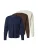 HOLLISTER Shirt  navy / bruin / wit