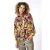 EsQualo Blouse Puff Slv Fancy Earth Print