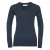 Russell Collection Dames/Dames Marl V Hals Sweatshirt (Franse marine)