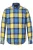 JP1880 Overhemd  blauw / geel / pastelgroen