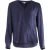 Diane Von Furstenberg blouse met lange mouwen van marineblauwe zijde