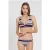 Shiwi Ladies Mod Stripe Bobby Top Bikini Multi Colour