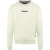 Aquascutum Heren Katoenmix geribbeld kraag Regular Sweatshirt (Boter)