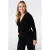 MS Mode asymmetrische top – zwart
