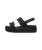 Crocs Sandalen met riem ‘Brooklyn’  zwart