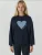 Hiccup Sweatshirt  blauw / marine / wit