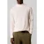 Calvin Klein Ls Merino Mock Neck Antique White