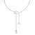 Swarovski ‘Matrix’ Vrouwen Basis Metalen Ketting – Zilver 5692416