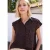 Street One Studio Dames Blouse met volantmouwen en luipaardprint in Paars