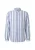 INDICODE JEANS Overhemd ‘Donuld’  blauw gemêleerd / offwhite